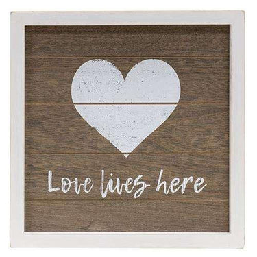 Love Framed Sign w/Easel - The Fox Decor